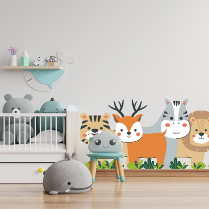 Textile Wall Sticker “Animals”