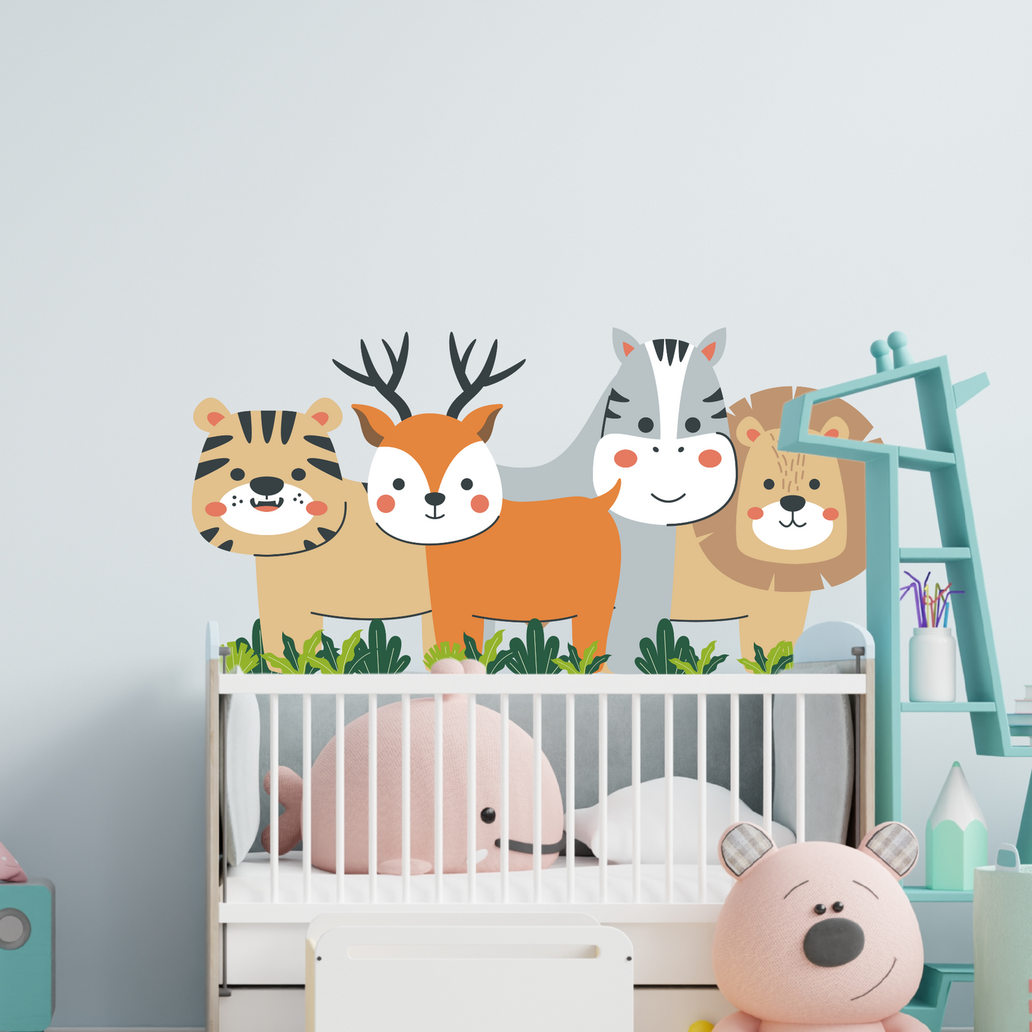 Textile Wall Sticker “Animals”